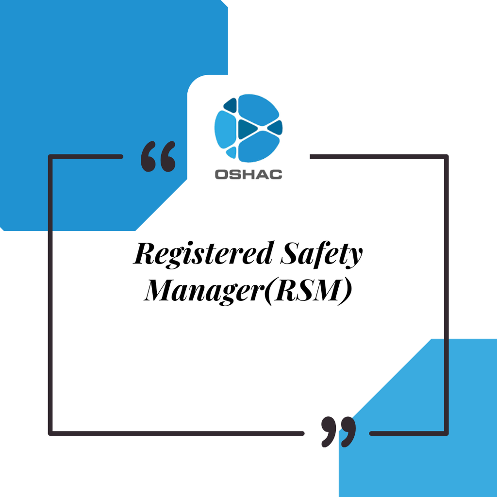 Registered Safety Manager(RSM) SEP 2025